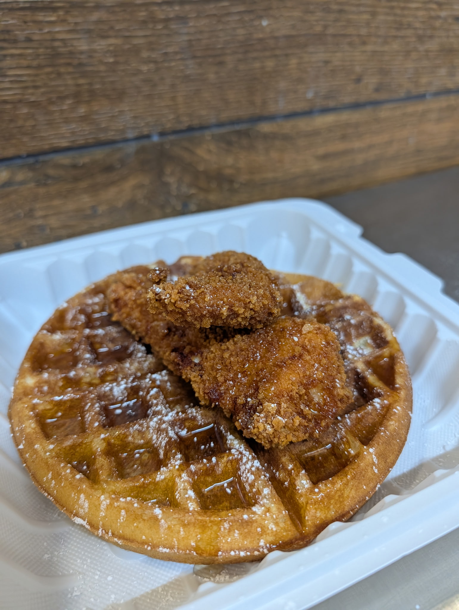 Chicken and Waffles special